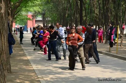 Hogyan pihenni a kínai Beijing Park