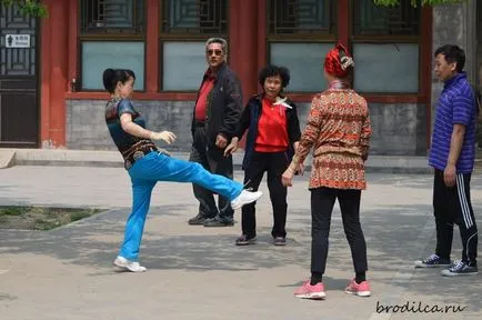 Как да се отпуснете китайците в Пекин парк