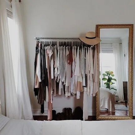 Cum de a construi un dressing în apartament de 14 nuanțe majore