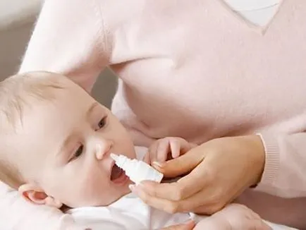 Hogyan mossa a csecsemő orra akvamaris