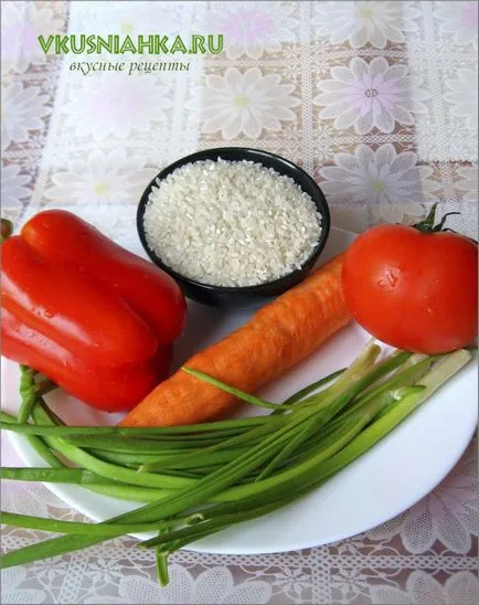 Cum de a găti orez cu legume, retete delicioase