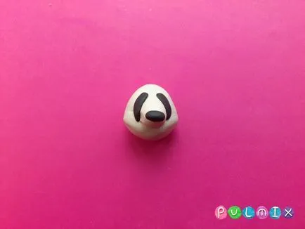 Cum orb panda plastilină etapizat lecție fotografie