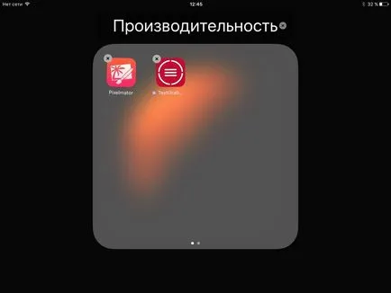 Hogyan hozzunk létre mappát ios 9 (iPad, iPhone, iPod touch)