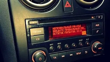 Honnan tudod, hogy a rádió kódot Nissan Qashqai