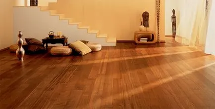 Hogyan válasszuk ki a laminált padló a nappaliban
