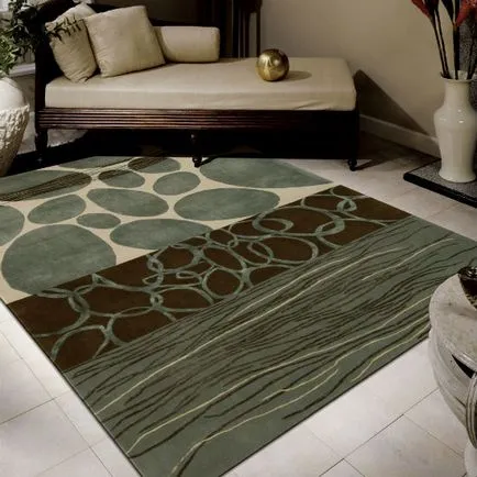 Hogyan válasszuk ki a szőnyeget a nappaliban (tervezés ajánlás)