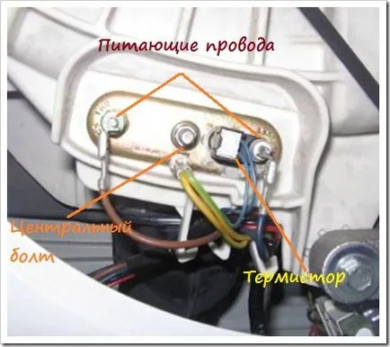 Как да се замени нагревателен елемент в пералня