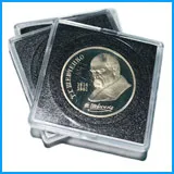 Монети капсули осигуряват защитено съхранение