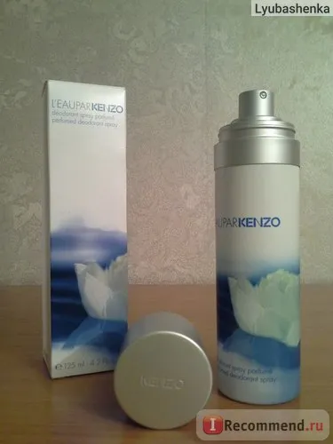 Kenzo Deodorant kenzo l eau par pour femme - «o gură de apă limpede ca cristalul