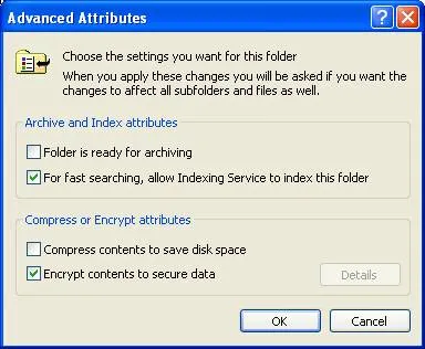 Controlul Encrypting File System (criptarea sistemului de fișiere - EFS) utilizând Group Policy