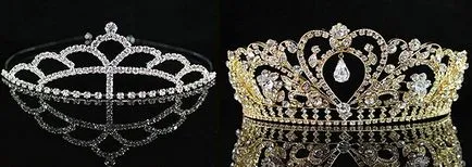 Crown, tiara és tiara Sivakov Tatiana stylist, sminkes