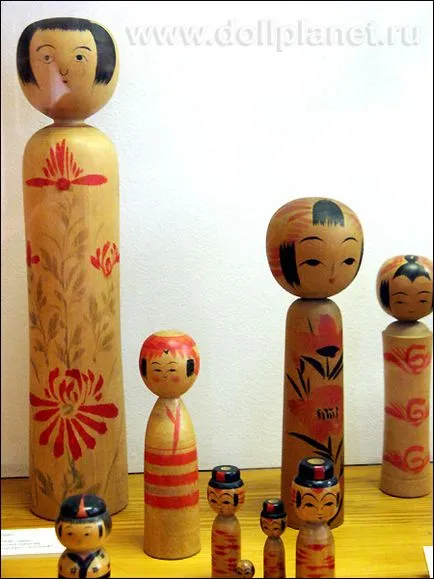 Kokeshi (Kokesh) kedvenc baba japan