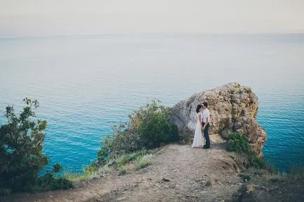 Красиви места в Крим, идеални за фотосесия на влюбените