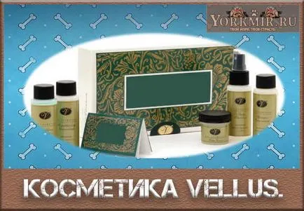 Produse cosmetice pentru câini vellus, sampon, crema, balsam