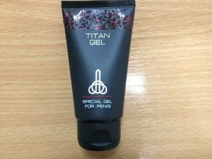 Gel Cremă pentru bărbați de titan - comentarii, cumpărare, preț, instrucțiuni de utilizare