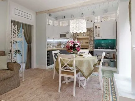 Apartamentul este in stilul de Provence