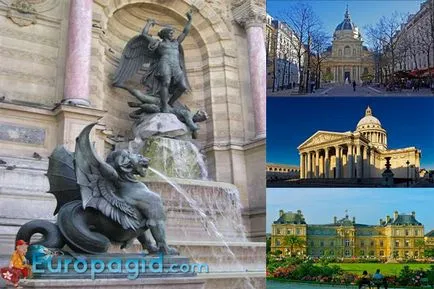 A Latin negyed Párizs - a legrégebbi része a város, ahol megtalálja, és mit kell látni