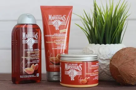 Le Petit Marseillais възстановяване и подхранваща серия за грижа за косата и масло от шеа