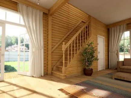 Стълби за вили със собствените си ръце, дървени и бетонни конструкции (снимки и видео)