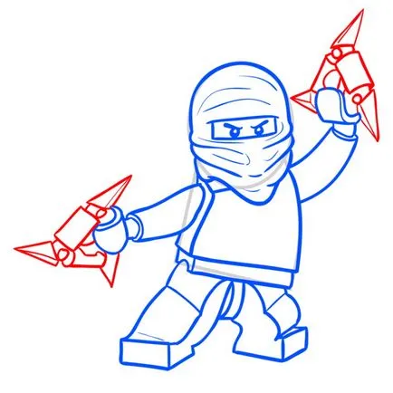 Lego Ninja lea remiză Zane