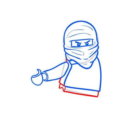 Lego Ninja lea remiză Zane