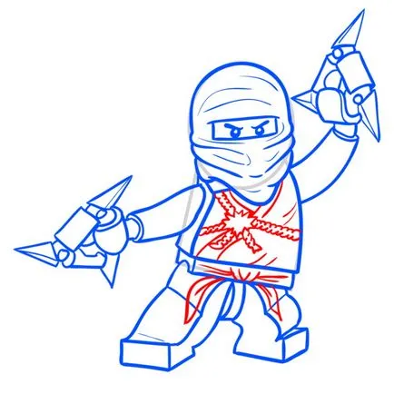 Lego Ninja lea remiză Zane