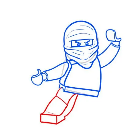 Lego Ninja lea remiză Zane