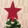 Mesterkurzus játékgyártó alufóliával „Christmas Star”