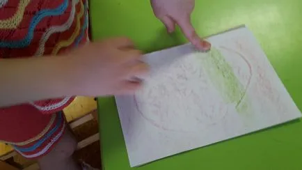 Anyagok workshop tanárok dhow a „húsvéti tojás” (rajz frottazh technika)