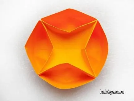 Mesterkurzus hogyan lehet egy doboz (szervező) a papír (origami) - Tengeri hobby