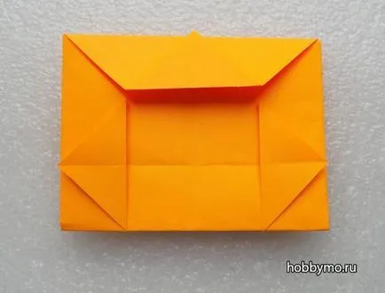 Mesterkurzus hogyan lehet egy doboz (szervező) a papír (origami) - Tengeri hobby