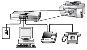 MFP HP all-in-one sau un aparat fax - defect asociat cu trimiterea și