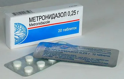 Metronidazol prosztatagyulladás