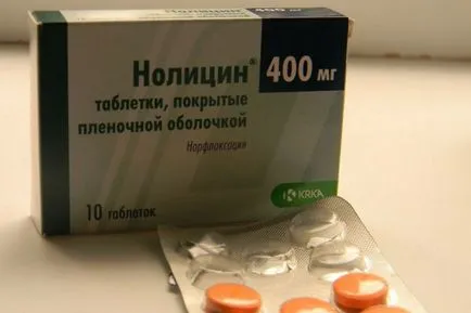 Nolitsin използване простатит за лечение на бактериални или инфекциозни форми на заболяването