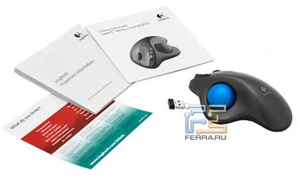 Prezentare generală trackball logitech trackball wireless M570