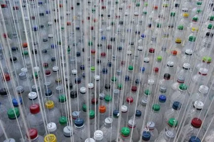 Creative неща от пластмасови бутилки (47 снимки)