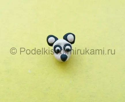 Panda din plastilină