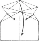 Bomber Dive de hârtie - origami schema de asamblare pas cu pas