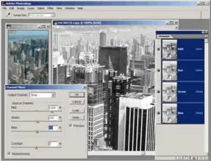 Photoshop - използването на канали в Photoshop - софтуер