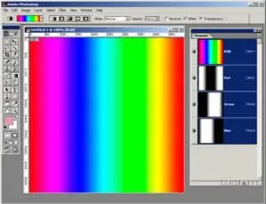 Photoshop - използването на канали в Photoshop - софтуер