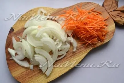 Pilaf kacsa recept lépésről lépésre fotók