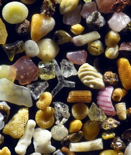 Nisipul sub microscop