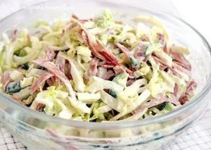 Válogatás a saláták, friss uborka - receptek képekkel