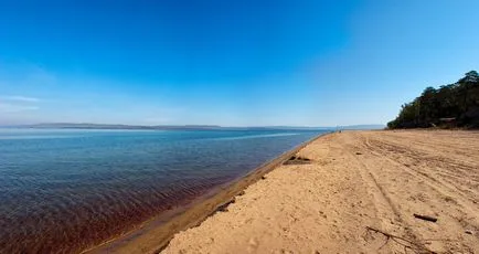 Szibériában - Bratszki Reservoir - egy mesterséges tó a hangárban