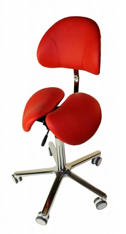 A használat az ergonómiai nyereg szék