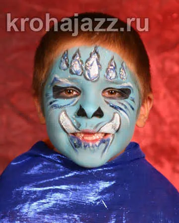 O sărbătoare pentru copil, desene pe fata, body painting, akvagrim, colorat festive, modele,