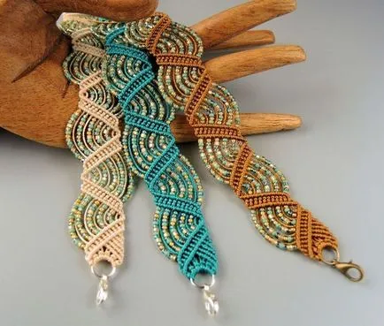 Exemple de ornamente din macrame art