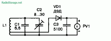 Cele mai simple modele de radio schema odnokomandnaya (tranzistor 3)