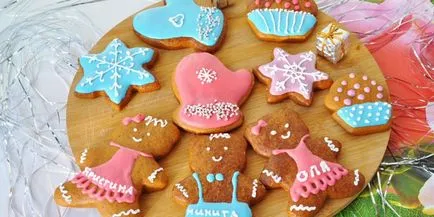 Gingerbread на кисело мляко - как да се готви тестото и се пече в дома за прости рецепти със снимки