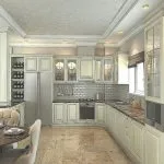 Kitchen egy magánházban - 100 kép divatos elképzelések és modern design